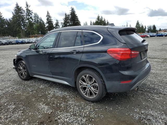 BMW X1 XDRIVE2 2017 black 4dr spor gas WBXHT3C39H5F86168 photo #3