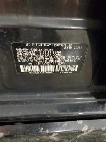 2016 SUBARU IMPREZA SP JF1GPAY63G8219285