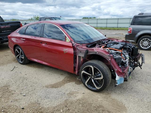 Vin: 1hgcv3f99ma018438, lot: 57495475, honda accord touring hybrid 20214
