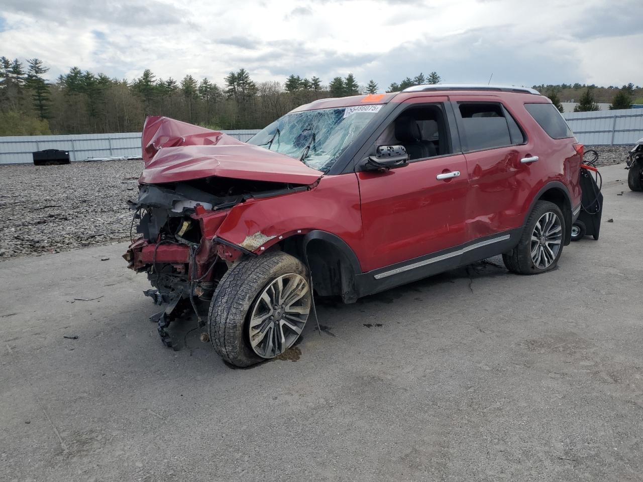 Lot #3262065082 2018 FORD EXPLORER PLATINUM