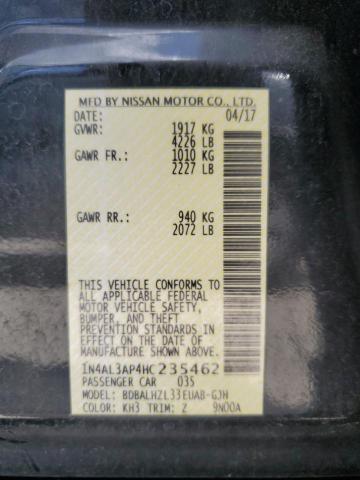 2017 NISSAN ALTIMA 2.5 - 1N4AL3AP4HC235462