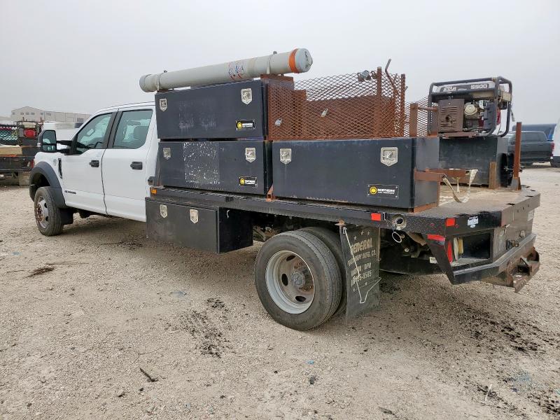 FORD F450 SUPER 2017 white crew cha diesel 1FD0W4GT2HEB70022 photo #3