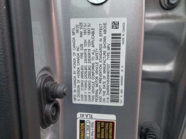 2022 HONDA CR-V EX - 2HKRW1H5XNH407037