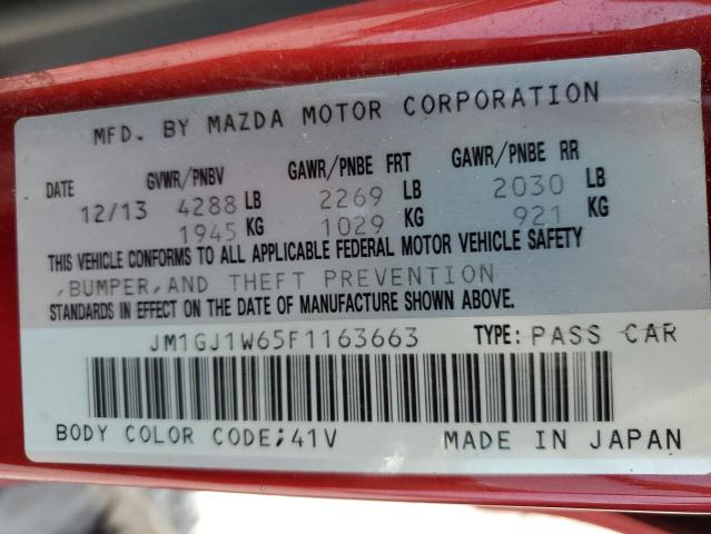 2015 MAZDA 6 GRAND TO - JM1GJ1W65F1163663