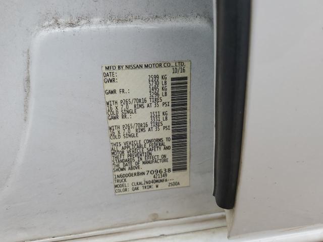 2017 NISSAN FRONTIER S - 1N6DD0ER8HN709638