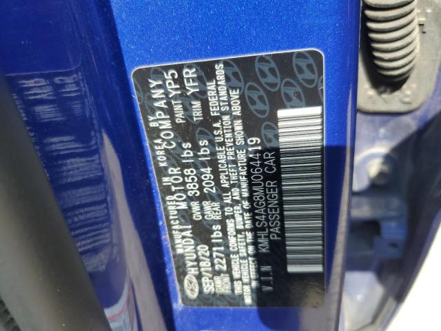 2021 HYUNDAI ELANTRA SE - KMHLS4AG8MU064419