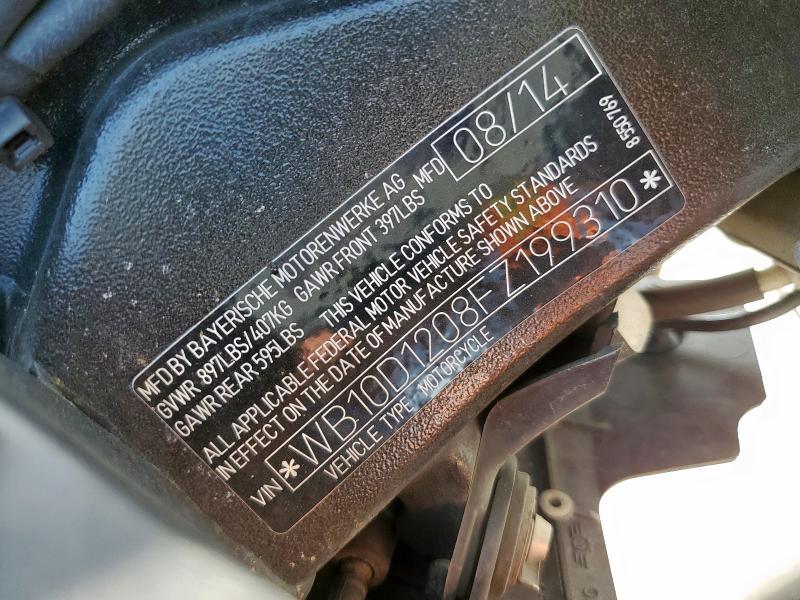 2015 BMW S 1000 R - WB10D1208FZ199310