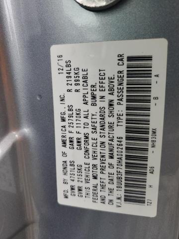 2017 ACURA TLX ADVANC 19UUB3F70HA002646