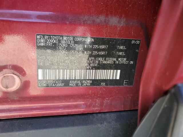 2020 TOYOTA RAV4 XLE - JTMP1RFV4LD056927