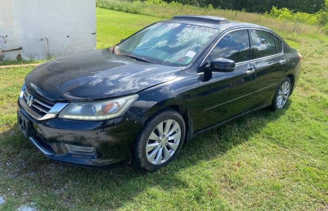 HONDA ACCORD EXL 2013 black sedan 4d gas 1HGCR3F8XDA025572 photo #3