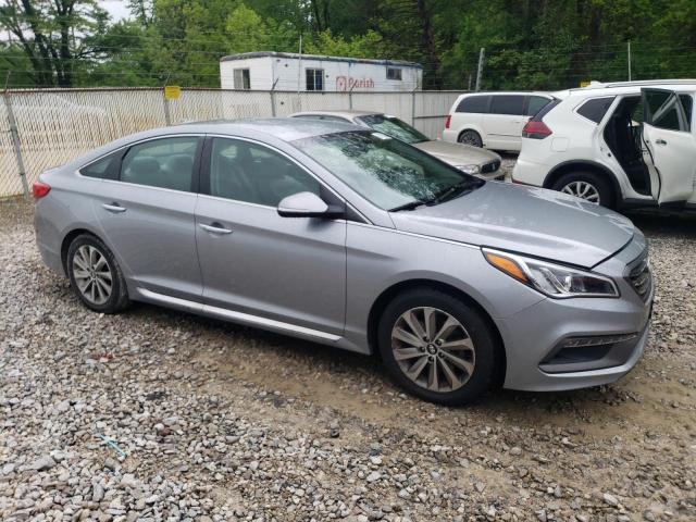 Vin: 5npe34af3fh072555, lot: 58153545, hyundai sonata sport 20154