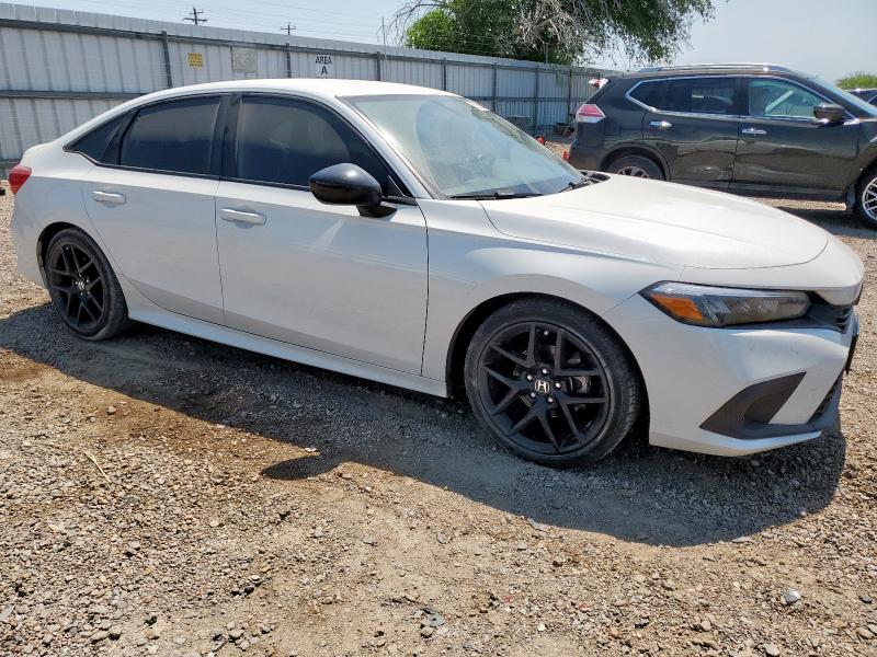 Vin: 2hgfe2f50ph506767, lot: 57295075, honda civic sport 20234