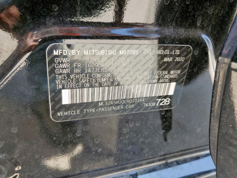 2020 MITSUBISHI MIRAGE LE ML32A5HJ0LH010164