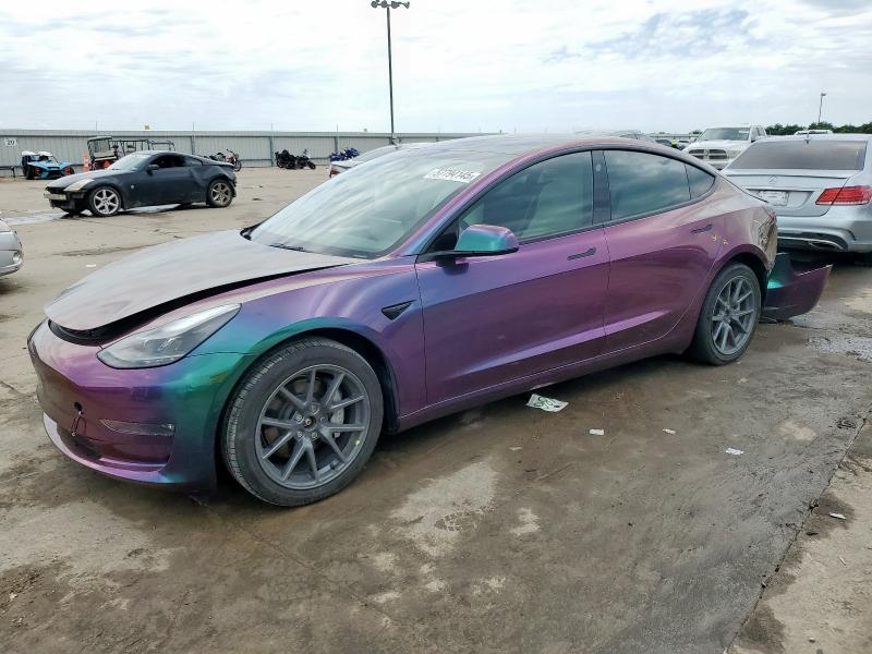Vin: 5yj3e1eb6nf255114, lot: 57794145, tesla model 3 2022 img_1
