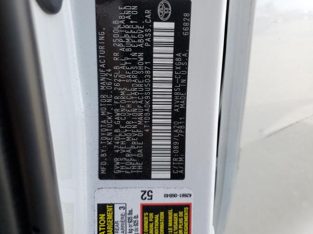 2025 TOYOTA CAMRY XSE - 4T1DBADK9SU503871