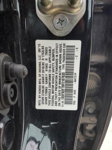 2015 HONDA CIVIC SE - 19XFB2F70FE107635