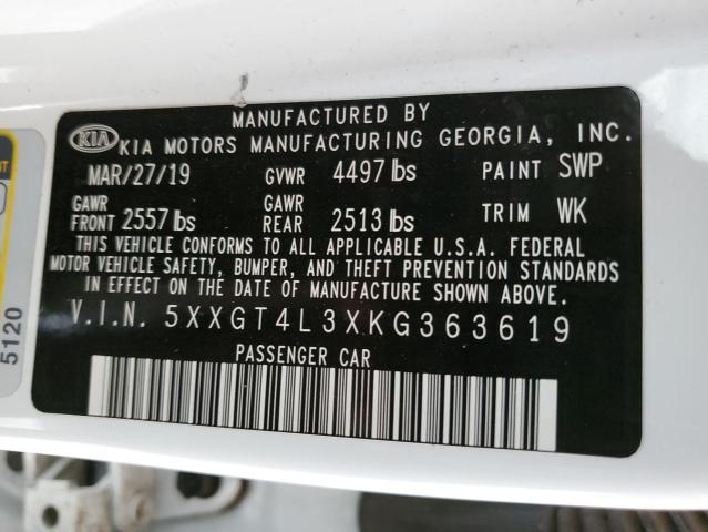 2019 KIA OPTIMA LX - 5XXGT4L3XKG363619