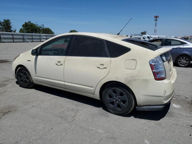 TOYOTA PRIUS 2007 cream  hybrid engine JTDKB20UX77653809 photo #3