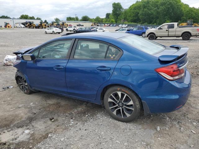 Vin: 19xfb2f81fe058499, lot: 55700965, honda civic ex 20152