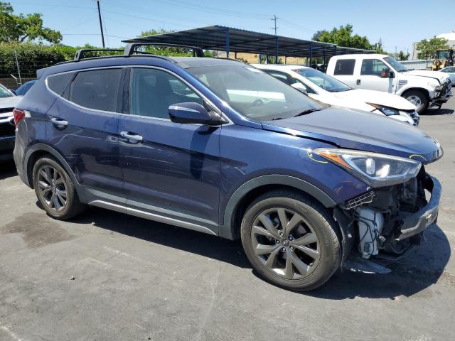 Vin: 5xyzw4la8hg503153, lot: 57625545, hyundai santa fe 20174