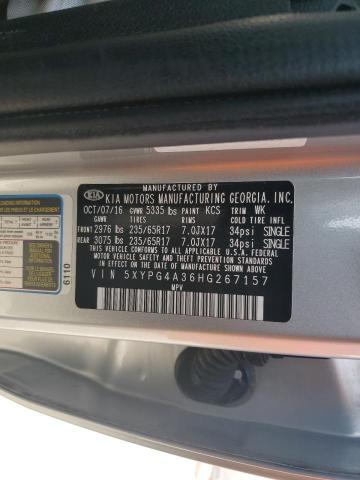 2017 KIA SORENTO LX - 5XYPG4A36HG267157