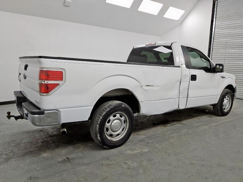 FORD F150 2014 white pickup flexible fuel 1FTMF1CMXEKF21047 photo #4