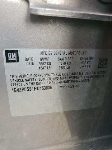 2017 BUICK LACROSSE E 1G4ZP5SS1HU163836