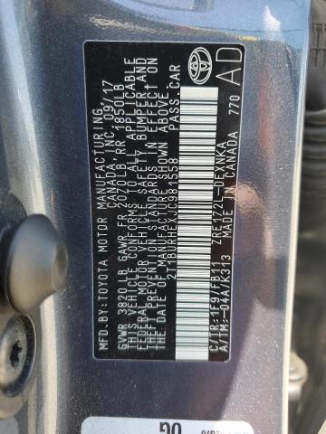 2018 TOYOTA COROLLA L - 2T1BURHEXJC981558