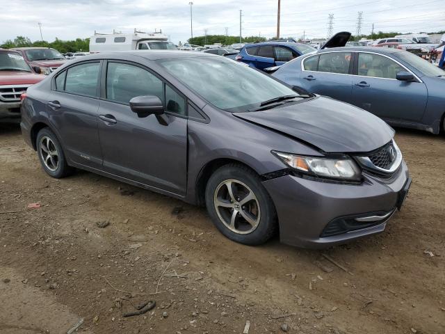 Vin: 19xfb2f74fe087468, lot: 57939305, honda civic se 20154
