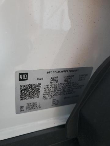 2025 CHEVROLET TRAX 1RS KL77LGEP6SC154537