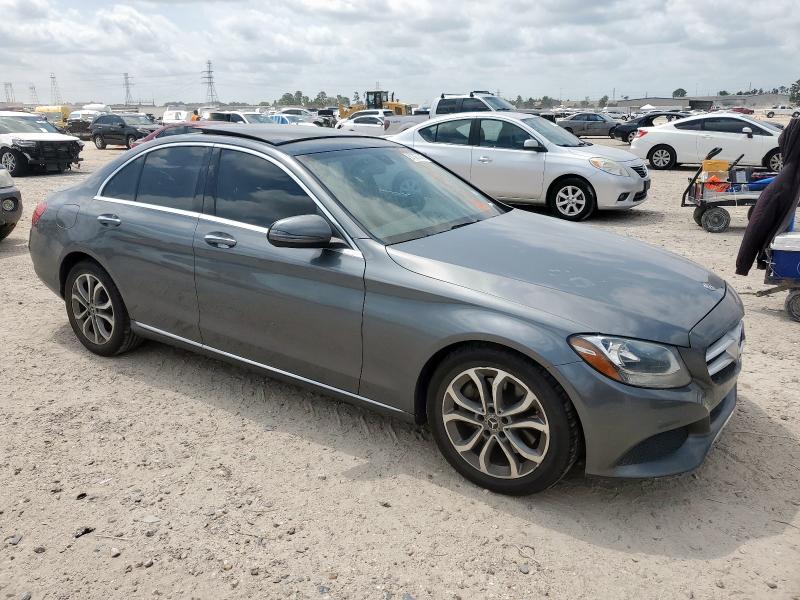 Vin: wddwf4jbxjr322535, lot: 57337445, mercedes-benz c-class 300 20184