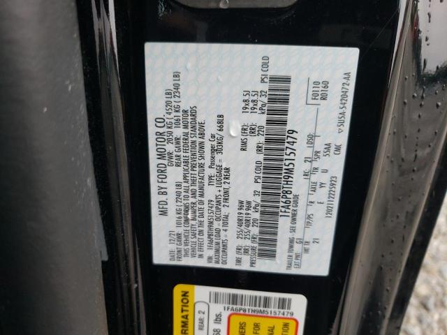 2021 FORD MUSTANG - 1FA6P8TH9M5157479