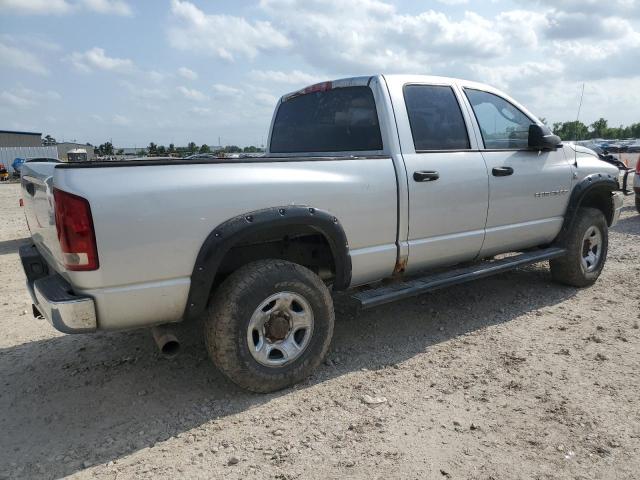 DODGE RAM 2500 S 2004 silver crew pic diesel 3D7KU28C94G110365 photo #4