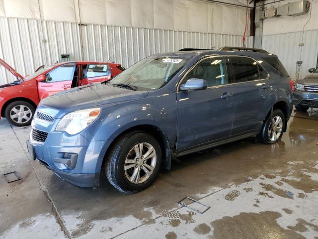 CHEVROLET EQUINOX LT 2012 blue  flexible fuel 2GNALDEK6C6299882 photo #1