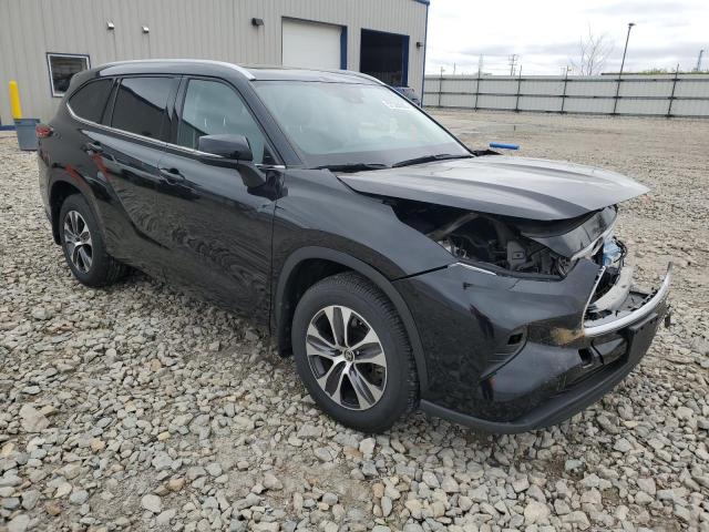 Vin: 5tdgzrbh6ns175420, lot: 57328585, toyota highlander xle 20224