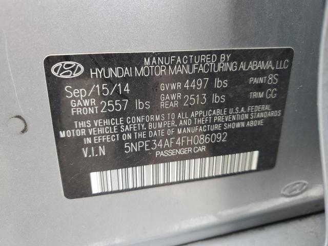 2015 HYUNDAI SONATA SPO - 5NPE34AF4FH086092