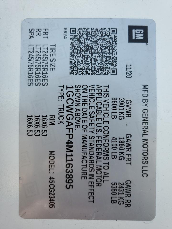 CHEVROLET EXPRESS G2