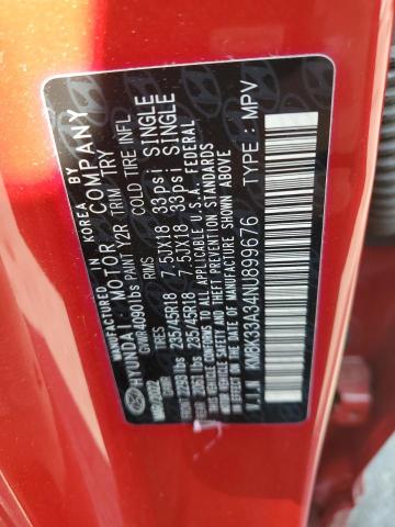 2022 HYUNDAI KONA N LIN - KM8K33A34NU899676