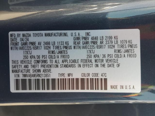 2024 MAZDA CX-50 SELE 7MMVABAM5RN213851