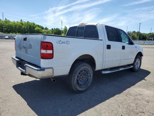FORD F150 SUPER 2004 white  gas 1FTRW14W44KB80961 photo #4