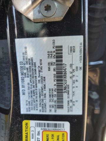 2019 LINCOLN MKZ RESERV 3LN6L5LU1KR604717