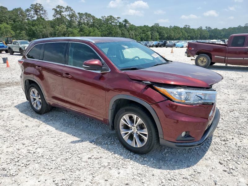 Vin: 5tdkkrfh6fs051092, lot: 57098865, toyota highlander xle 20154
