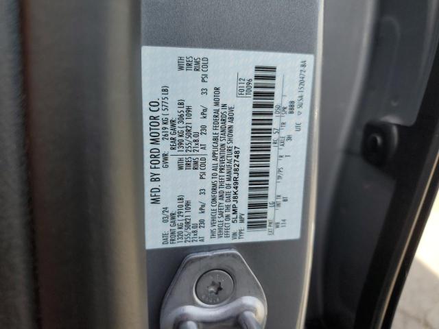 2024 LINCOLN NAUTILUS R 5LMPJ8K49RJ827487
