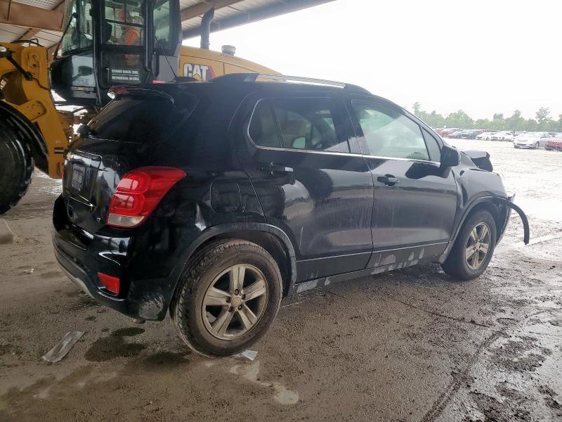 CHEVROLET TRAX 1LT 2019 black  gas 3GNCJLSB0KL378536 photo #4