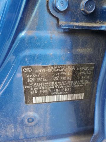 2017 HYUNDAI ELANTRA SE - 5NPD74LF4HH184586