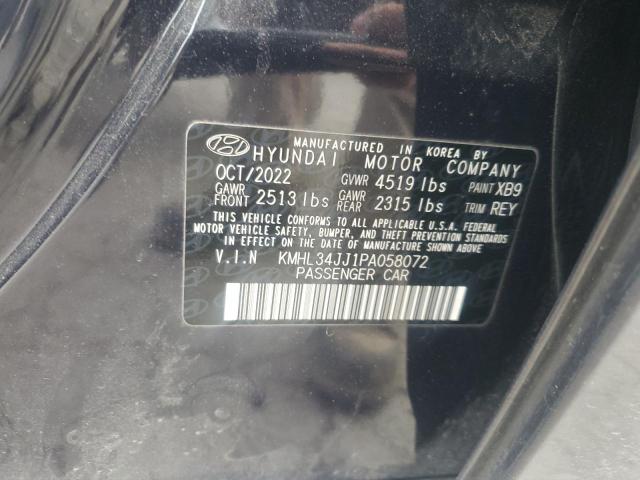 2023 HYUNDAI SONATA HYB - KMHL34JJ1PA058072