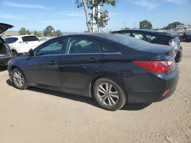 HYUNDAI SONATA GLS 2014 black  gas 5NPEB4AC9EH883770 photo #3
