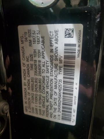 2019 HONDA CR-V EX - 2HKRW2H54KH625735