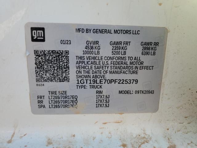 2023 GMC SIERRA K25 1GT19LE70PF225379