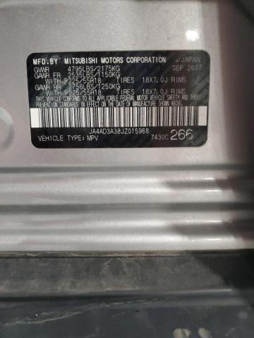 2018 MITSUBISHI OUTLANDER - JA4AD3A38JZ015968